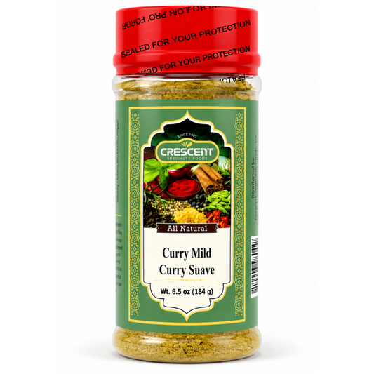 SP11F – Crescent Curry Powder Mild 12 x 6.5 oz (184g) Jars