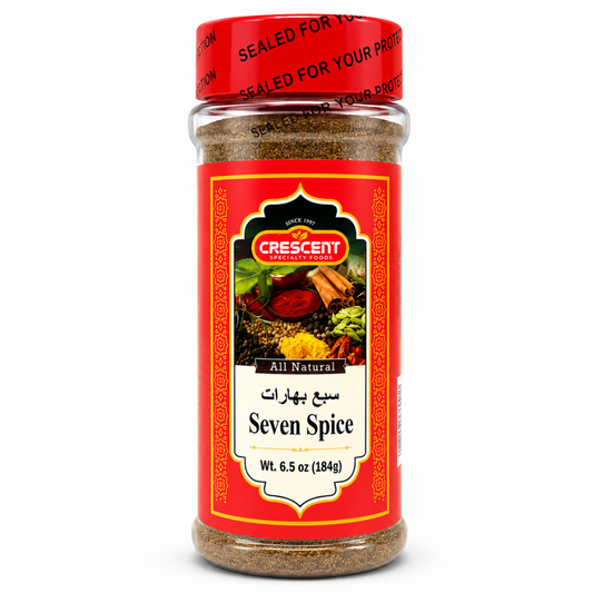 SP12D – Crescent Seven Spice 12 x 6.5 oz.(184g) Jars