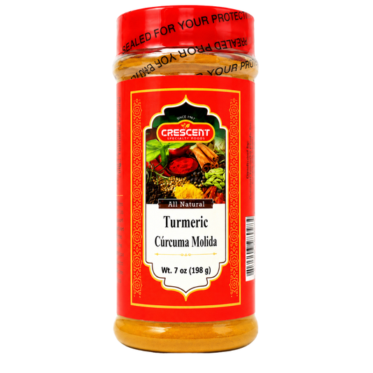 SP12G –  Crescent Turmeric 12 x 7 oz. (198g)  Jars
