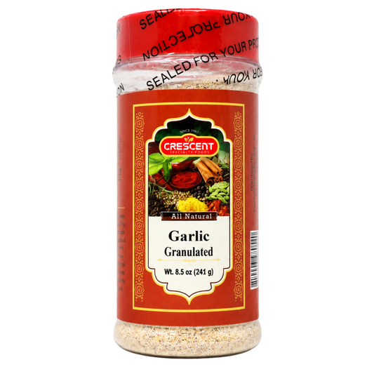 SP12 – Crescent Garlic Powder 12 x 8.5 oz. (241g) Jars