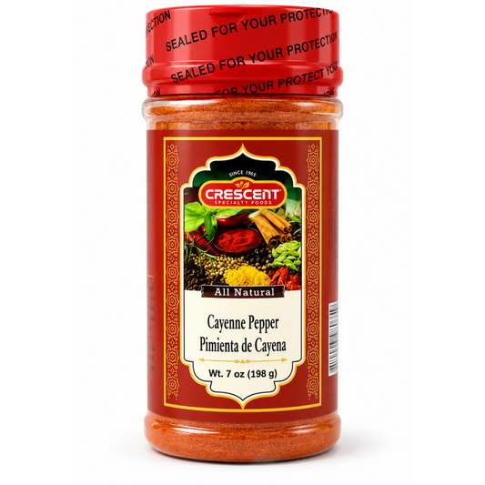 SP13C – Crescent Cayenne Pepper 12 x 7 oz. (198g) Jars