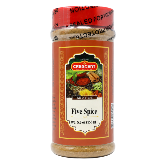 SP13H – Crescent Five Spice 12 x 5.5 oz. (156g) Jars
