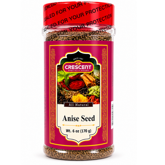 SP15H - Crescent  Anise Seed 12 x 6 oz.  (170g) Jars