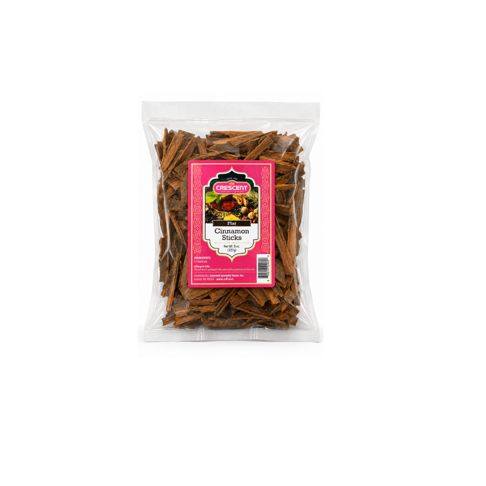 SP22 – Crescent Flat Cinnamon Sticks 24x8oz
