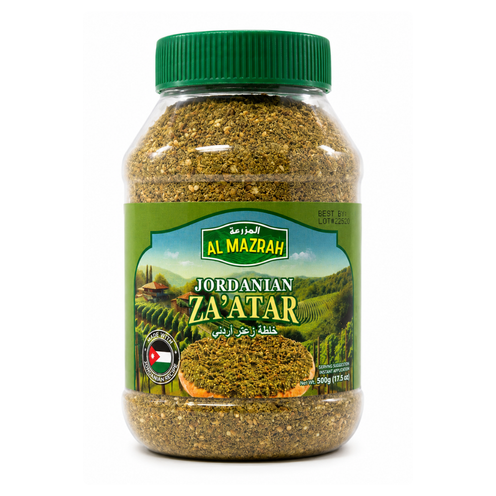 SP23 - Al Mazrah Jars Jordanian Zaatar 12 x 500 g