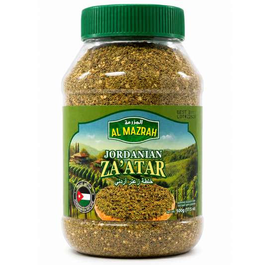SP23 - Al Mazrah Jars Jordanian Zaatar 12 x 500 g