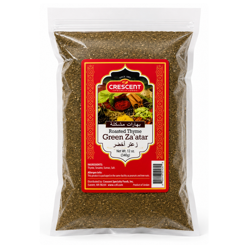 SP23C – Crescent Green Zaatar 24x12oz