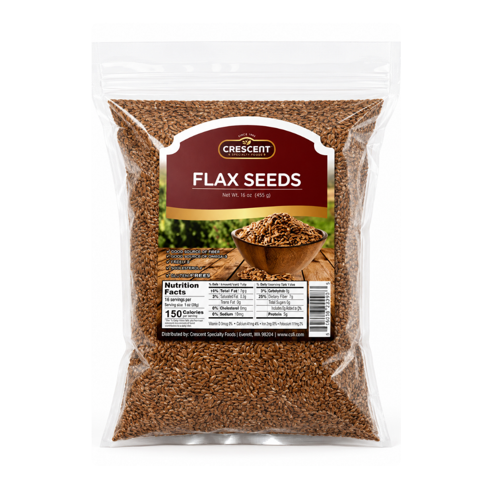 SP24A – Crescent Flax Seed 16x16oz