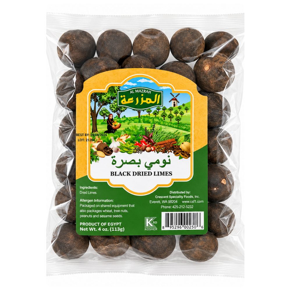 SP34 – Al Mazrah Black Dried Lime 20x4oz.