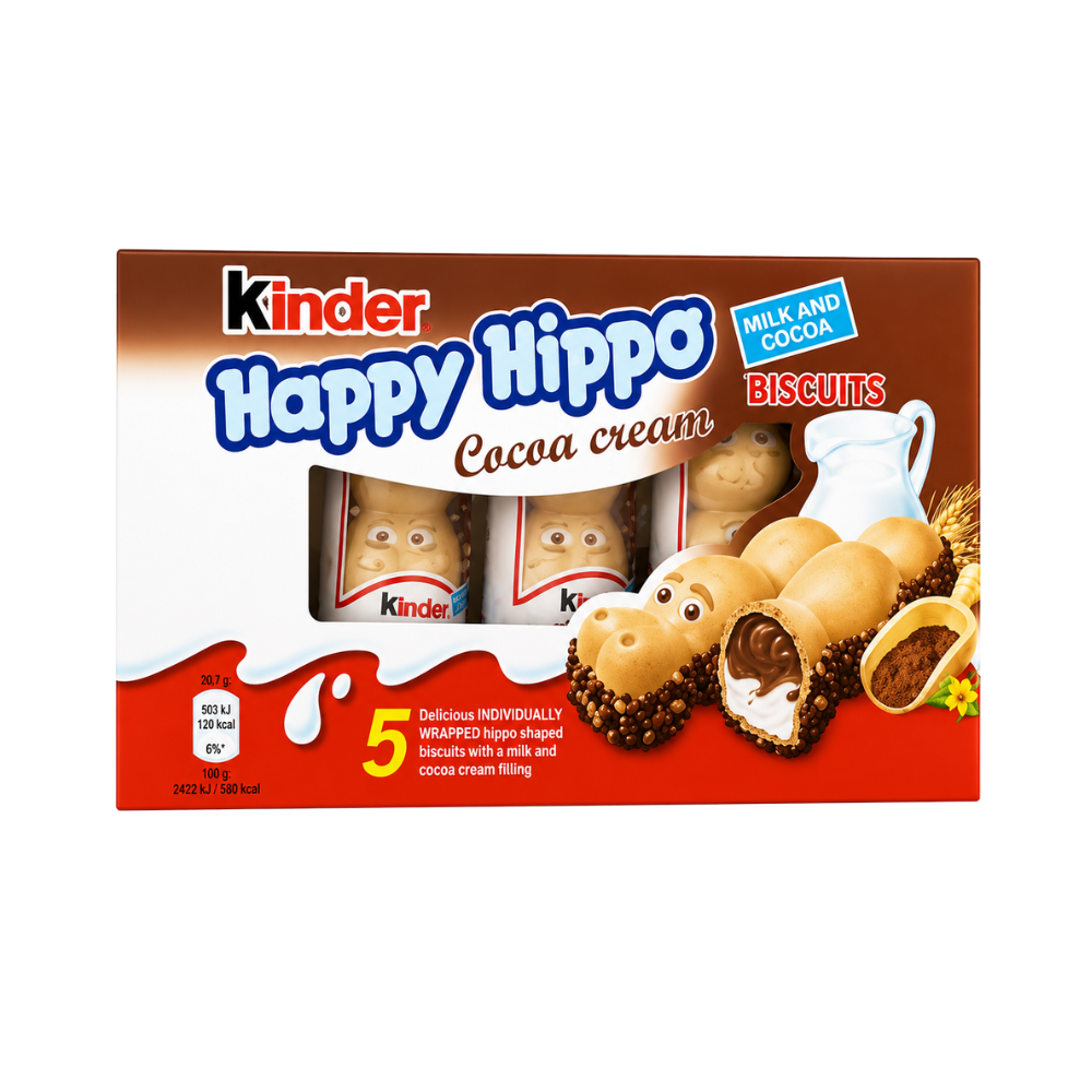 SW05L – Kinder Happy Hippo Cocoa Cream 10 x 103.5g