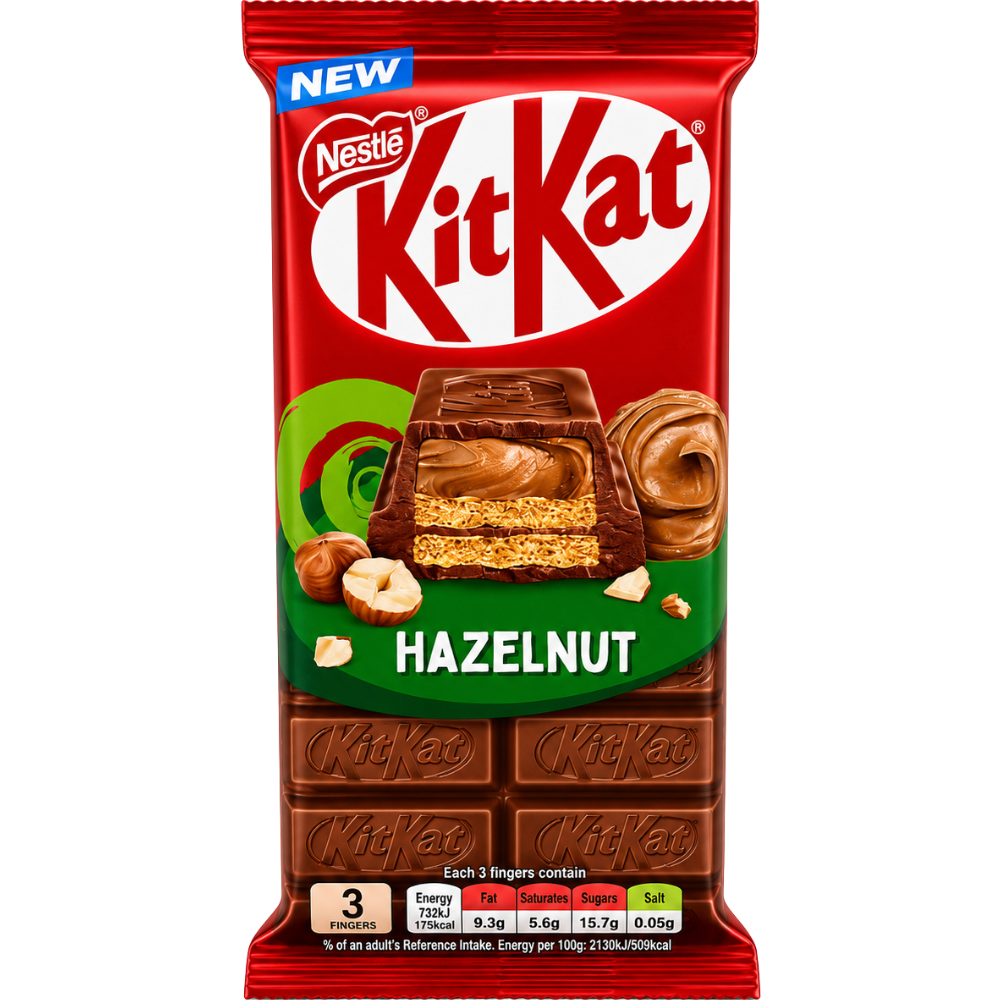 SW0603 - Kitkat Sharing Bar Hazelnut 15 x 99 gr