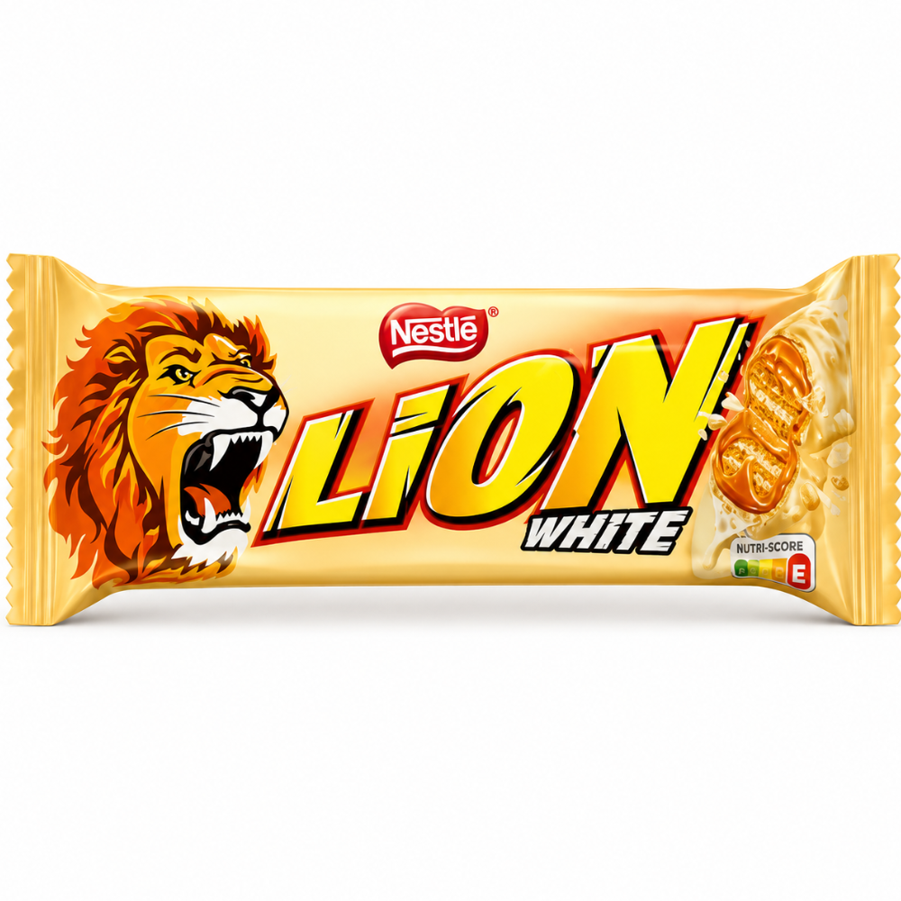 SW0702 – Lion White Bar 40 x 42 g