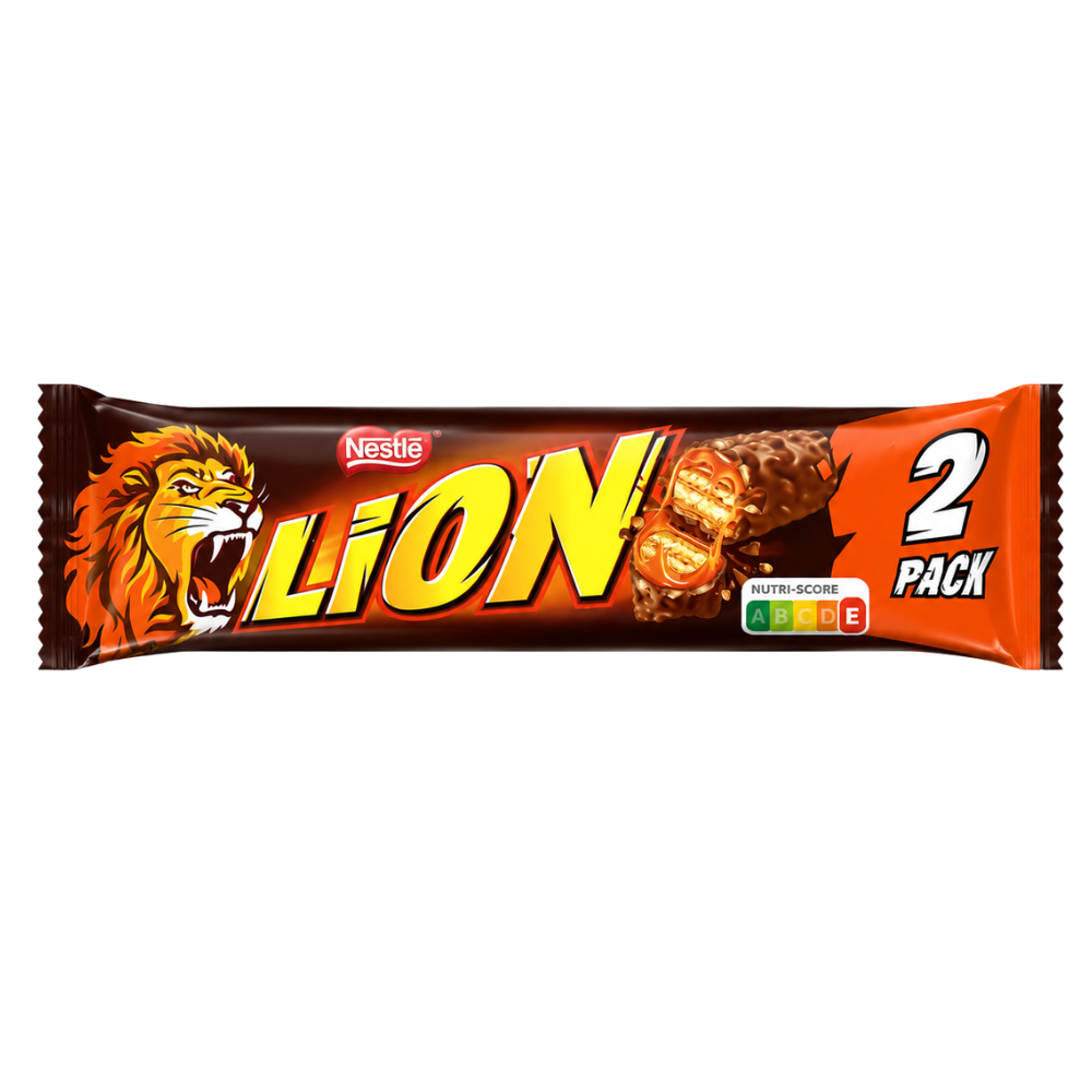 SW07A - Nestle (2 Pk) Lion Chocolate Bar  28 x 60 g