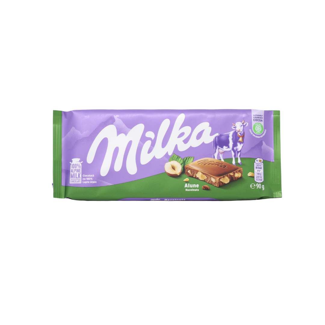 SW0800 - Milka Hazelnut (Alune) 24 x 90 gr