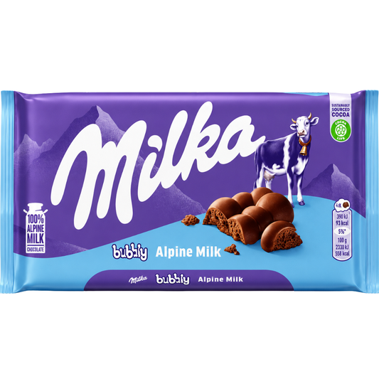 SW08N - Milka Bar Bubbly 14 x 90 gr.
