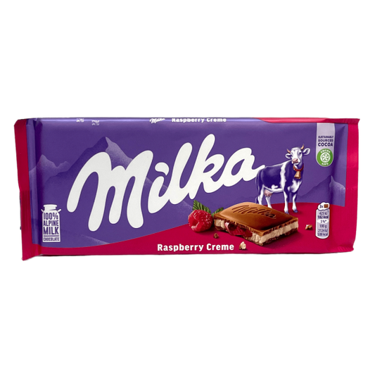 SW08T – Milka Raspberry Himbeere Bars 22 x 100 g.