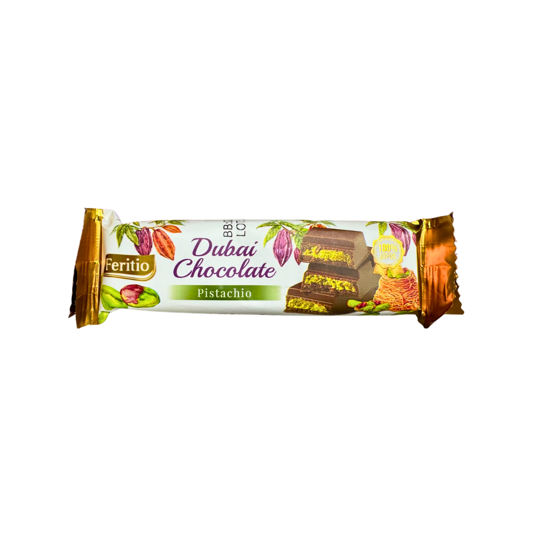 SW0909 - Feritio Dubai Chocolate Pistachio 72 x 40g