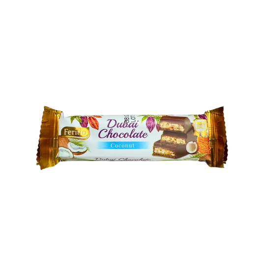 SW0911 - Feritio Dubai Chocolate Coconut 72 x 40g