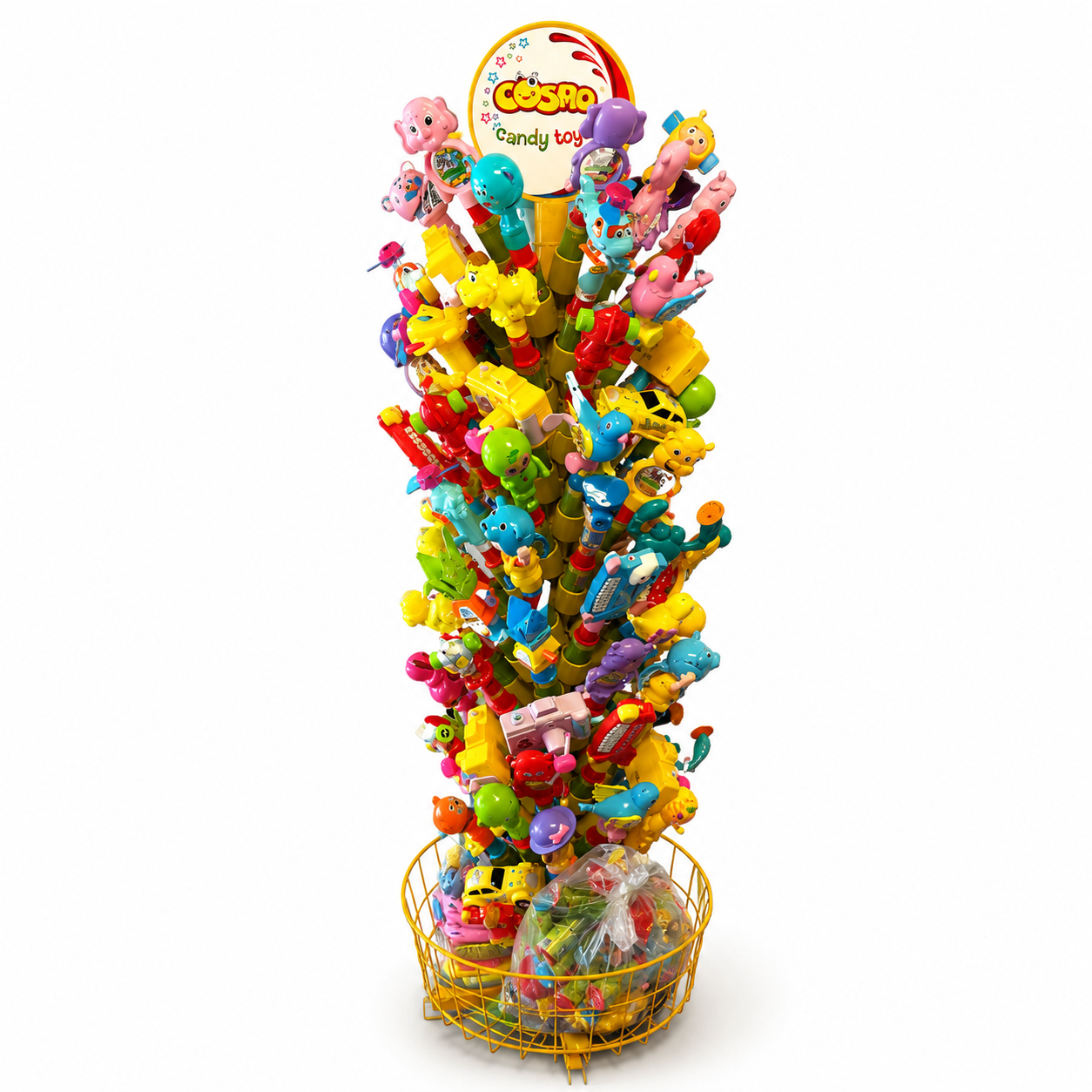 SW10E – Koozby Toys Stand 160 pcs