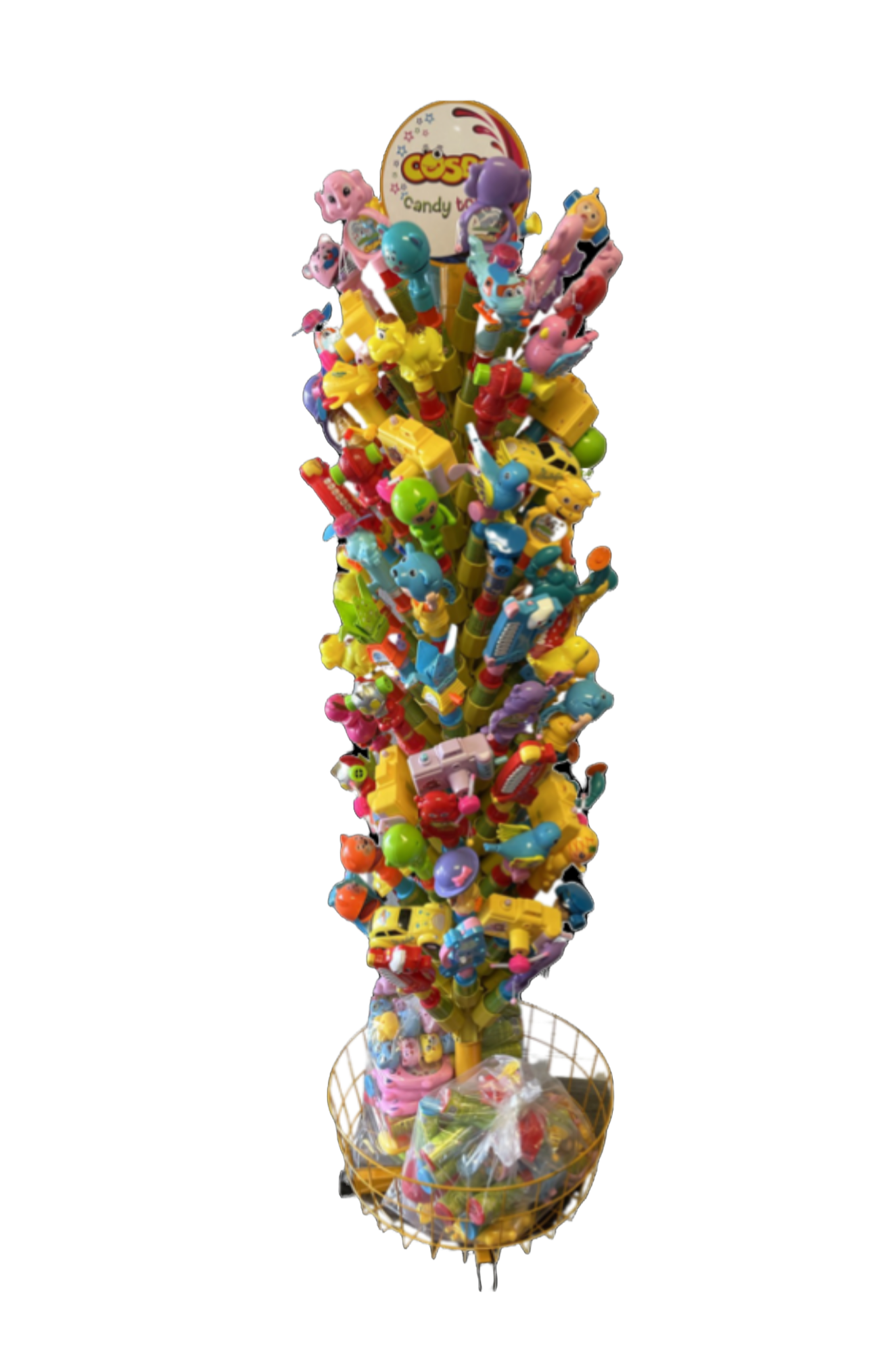 SW10E – Koozby Toys Stand 160 pcs