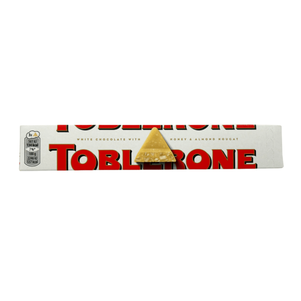 SW10JB - Toblerone White Milk  Chocolate 20 x 100 gr.