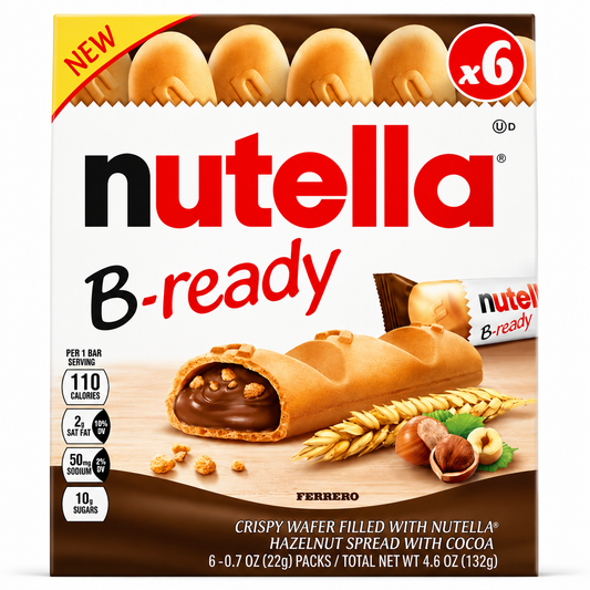 SW12E – Nutella B-Ready (T6) 8 x 132 g