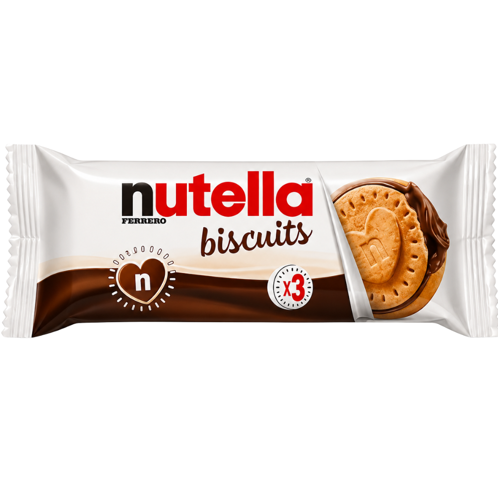 SW12F – Nutella 3 PCS Biscuits 28 x 41.4 g