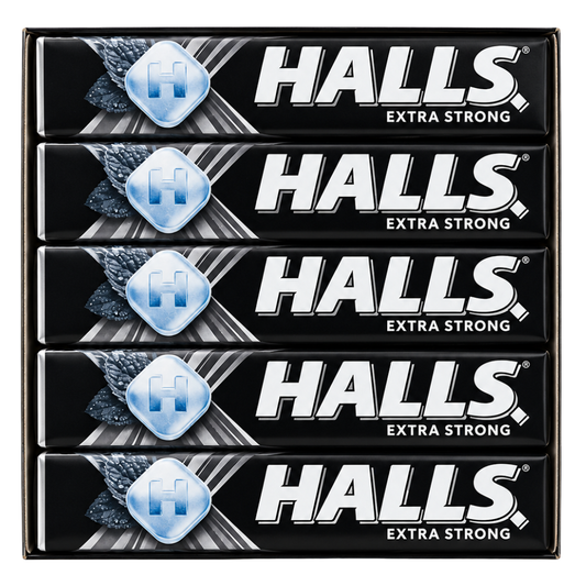 SW2101 – Halls Candy Extra Strong 20 x 33.5 gr