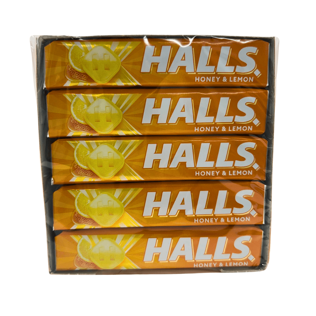 SW2103 – Halls Candy Honey & Lemon 20 x 33.5 gr