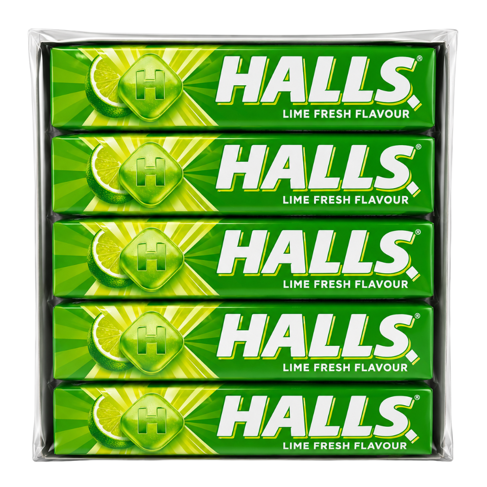 SW2104 – Halls Candy Lime Fresh 20 x33.5 gr
