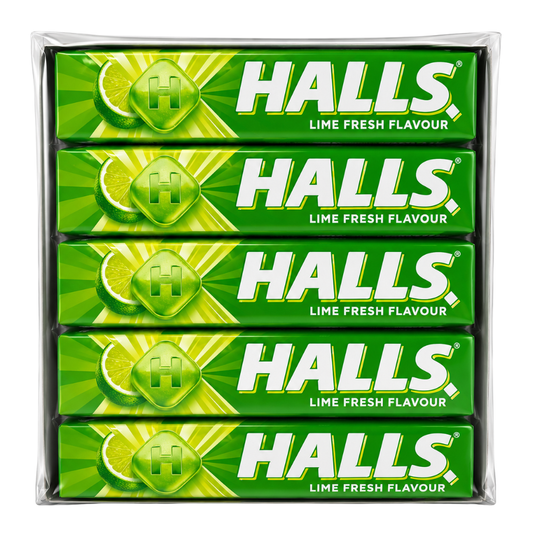 SW2104 – Halls Candy Lime Fresh 20 x33.5 gr