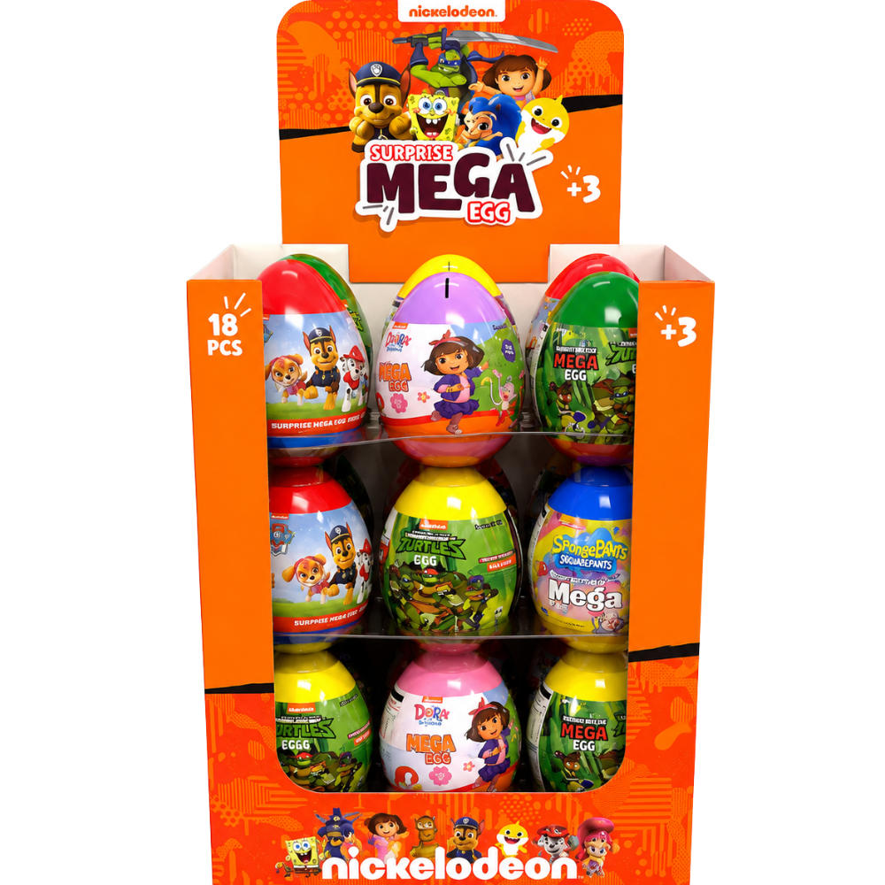 SW51B – Nickelodeon Surprise Mega Egg 18 x 160 g