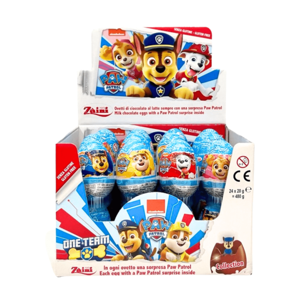 SW52B - Zaini PAW Patrol Cho Eggs 24 x 20 gr