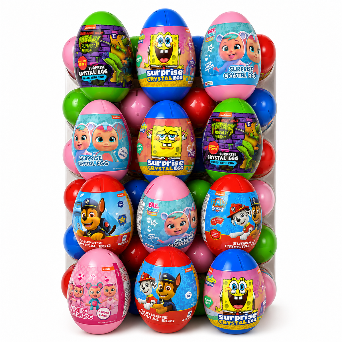 SW53F –  Refill Surprise Crystal Egg 96 pcs
