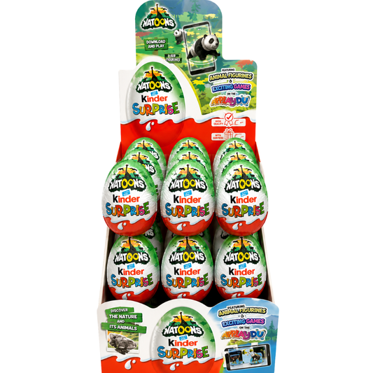 SW6003 - Kinder Natoons Surprise Eggs 36 x20 gr.