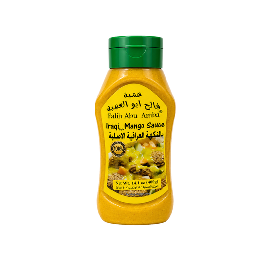 SY06B - Falih Abu Sauce Mild Iraqi Mango (Amba) 24 x 14.1 oz (400g)