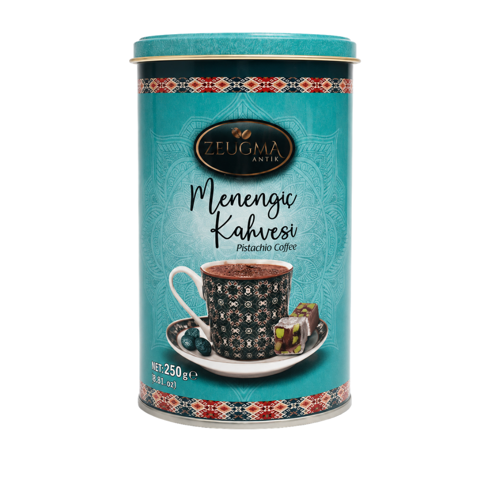 T01B – Zeugma Pistachio Turkish Coffee 12 x 8.8 oz (250 g)