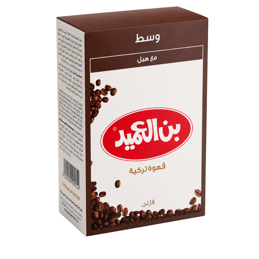 T02B – Al Ameed Medium Roast with Cardamom 20×1/2lb