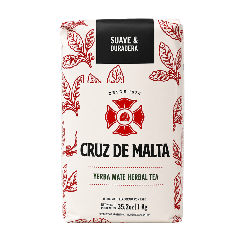 T04B – Cruz de Malte Yerba Mate Tea 6 x 35 oz (1000g)