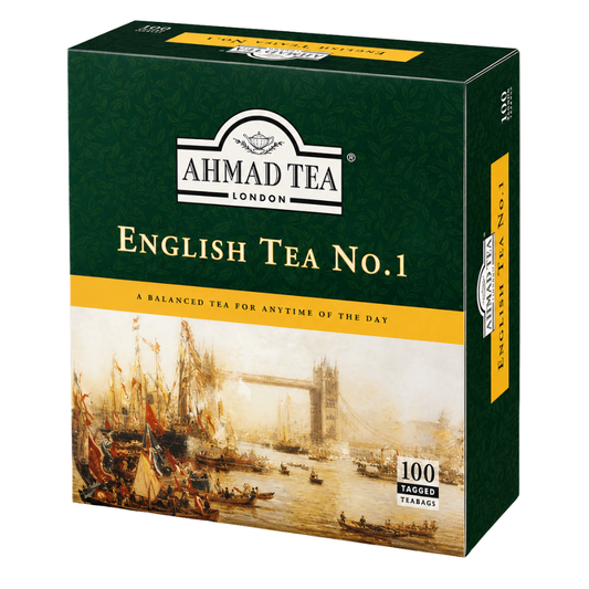 T07F – Ahmad #  685 Ahmad Tea Bags English No.1 (Enveloped) 12 x 100 ct