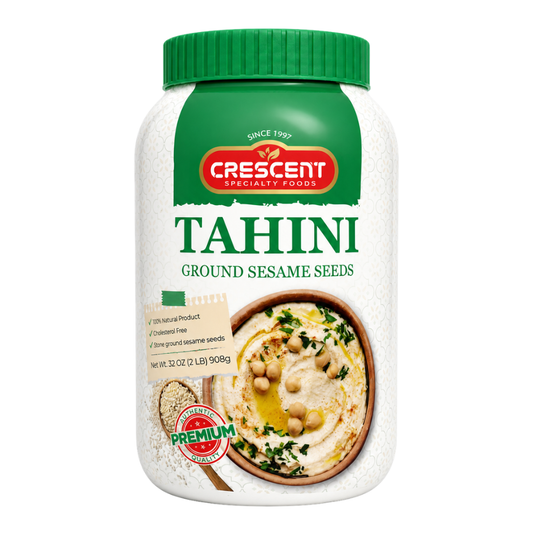 TH01B - Crescent 2 LB Sesame Tahini 12 x 32 oz.