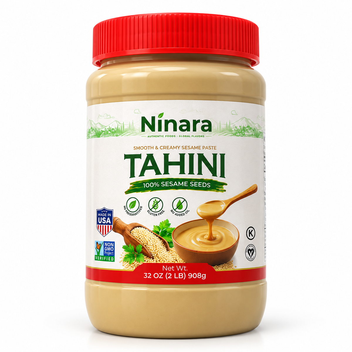 TH01E - Ninara Tahini 12 x 2 LB