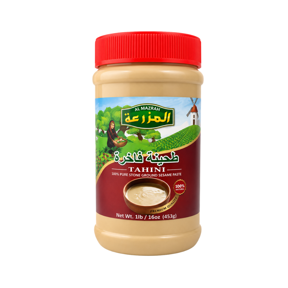 TH09A – Al Mazrah Sesame Tahini 12x16oz