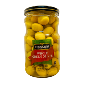 OV01C – Crescent Whole Green Olives 12 x 700 g