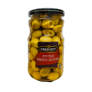 OV01K – Crescent Pitted Green Olives 12 x 700 g