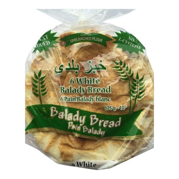 BY02 - Balady 10 White Pita Bread 16x525gm