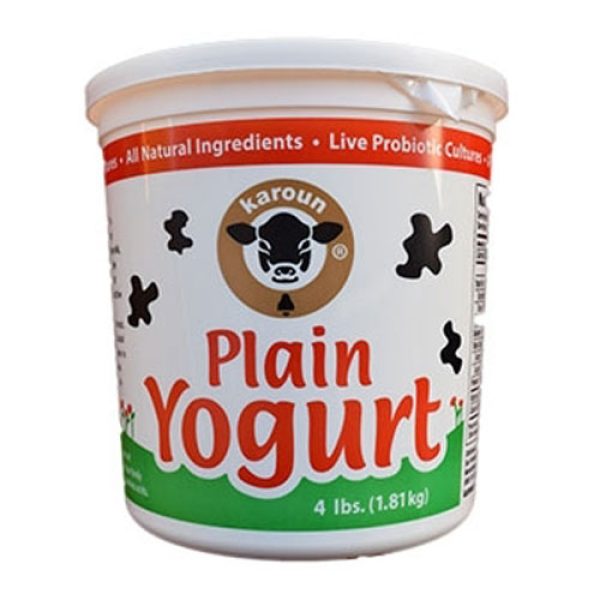 CH01A - Karoun Four Pounds Plain Yogurt 6x64oz