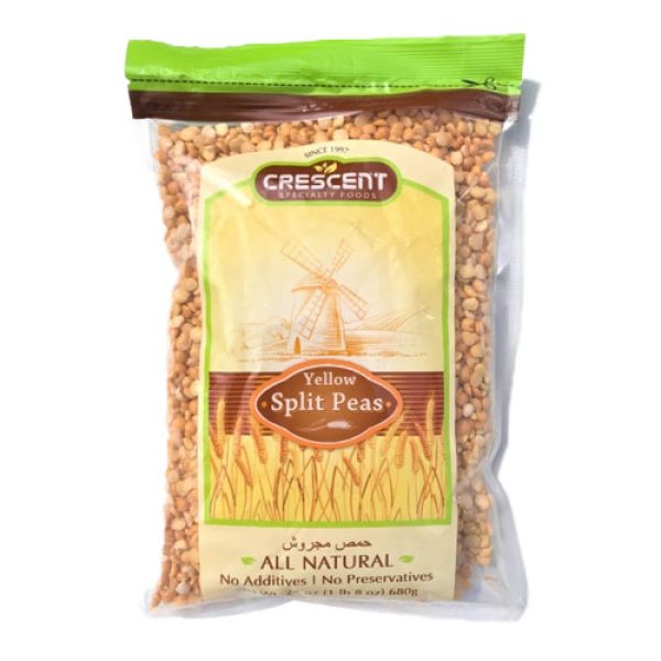 DB12C - Crescent Yellow Split Peas 21x24oz