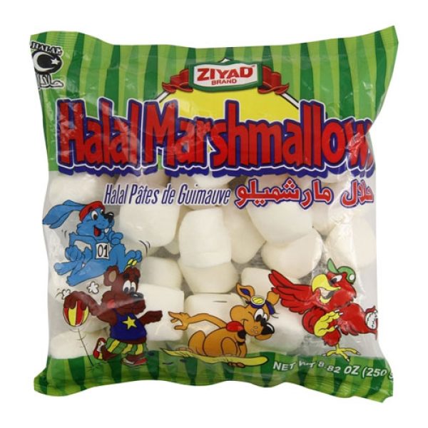 GM05 - Ziyad Marshmallow Halal White  24 x 250 g New Price!