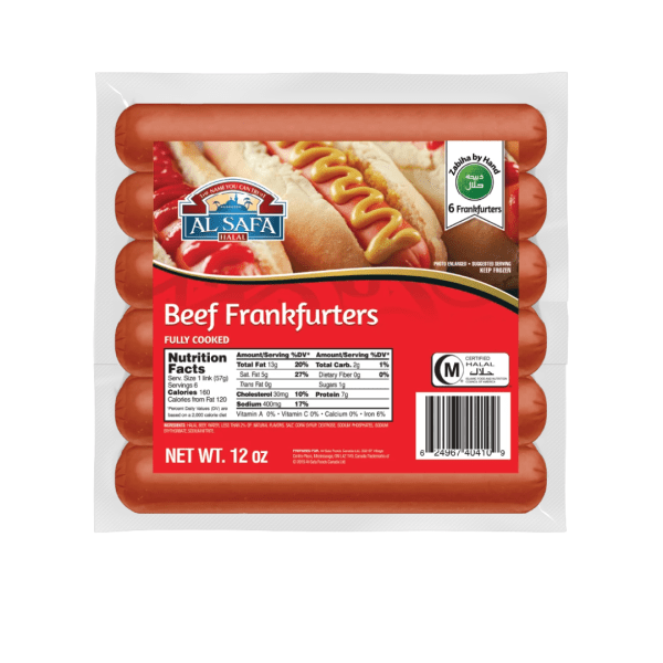 MF19F - Al Safa Beef Frank 16x12oz
